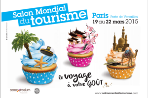 Affiche du salon mondial du Tourime de Paris mars 2017