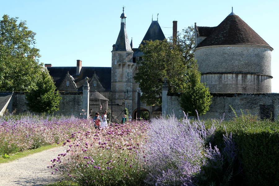 Le chateau de Talcy ayant inspiré Ronsard près de Beaugency dans le Loir et Cher