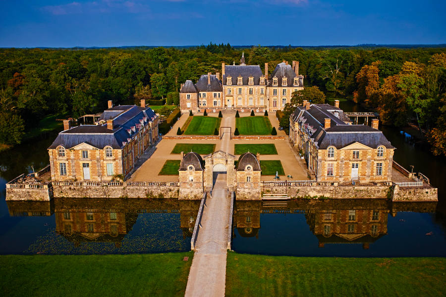 Chateau de la ferte saint aubin dans le loiret val de Loire